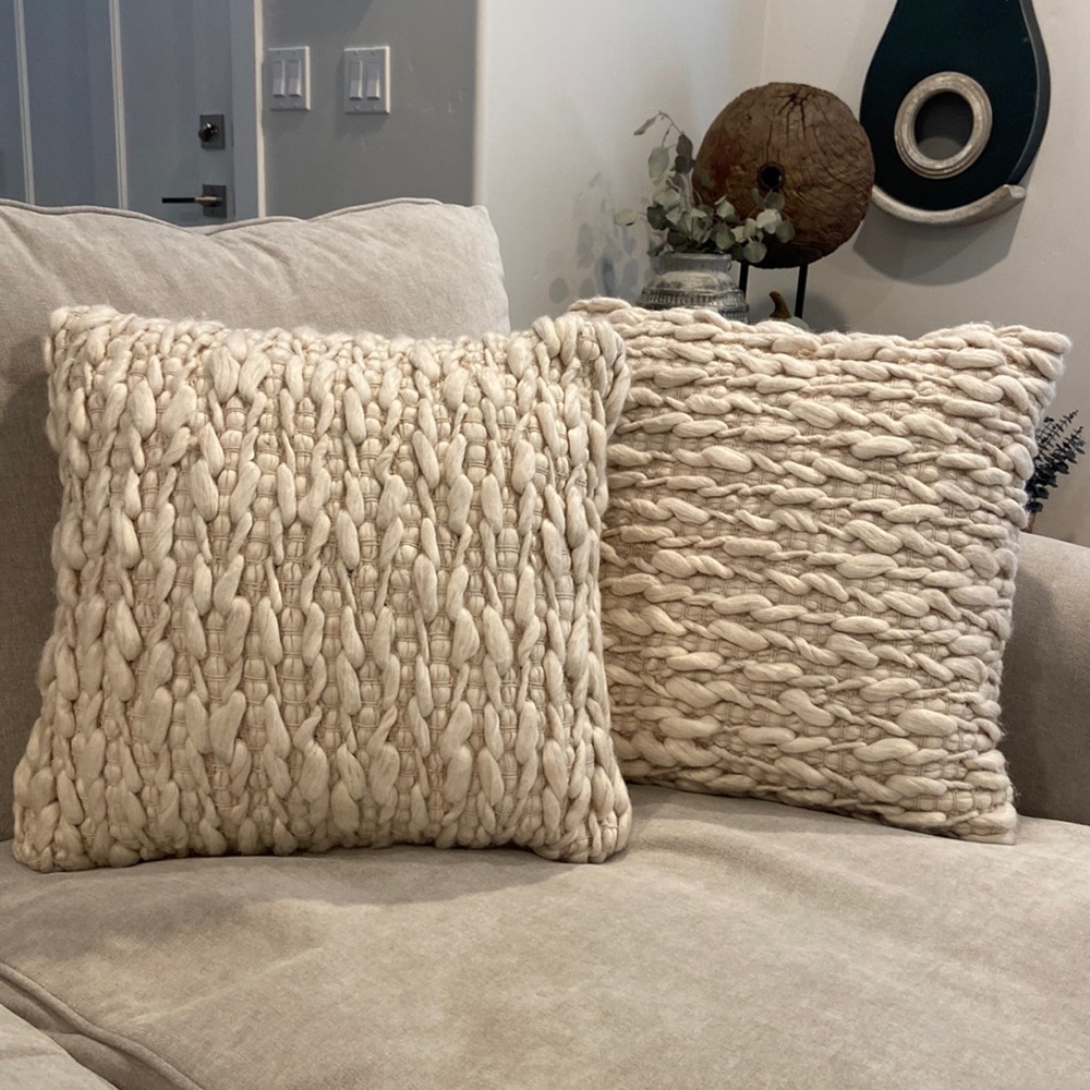 Kirkland’s Throw Pillows, Pair